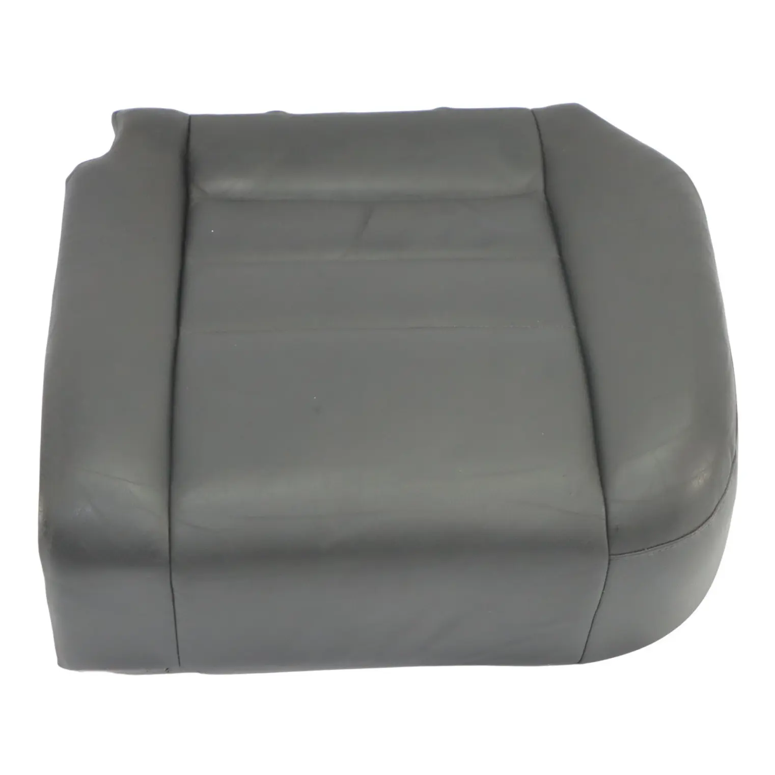 Rear Seat Cover Volkswagen VW Touareg Left N/S Seat Covering Black Leather