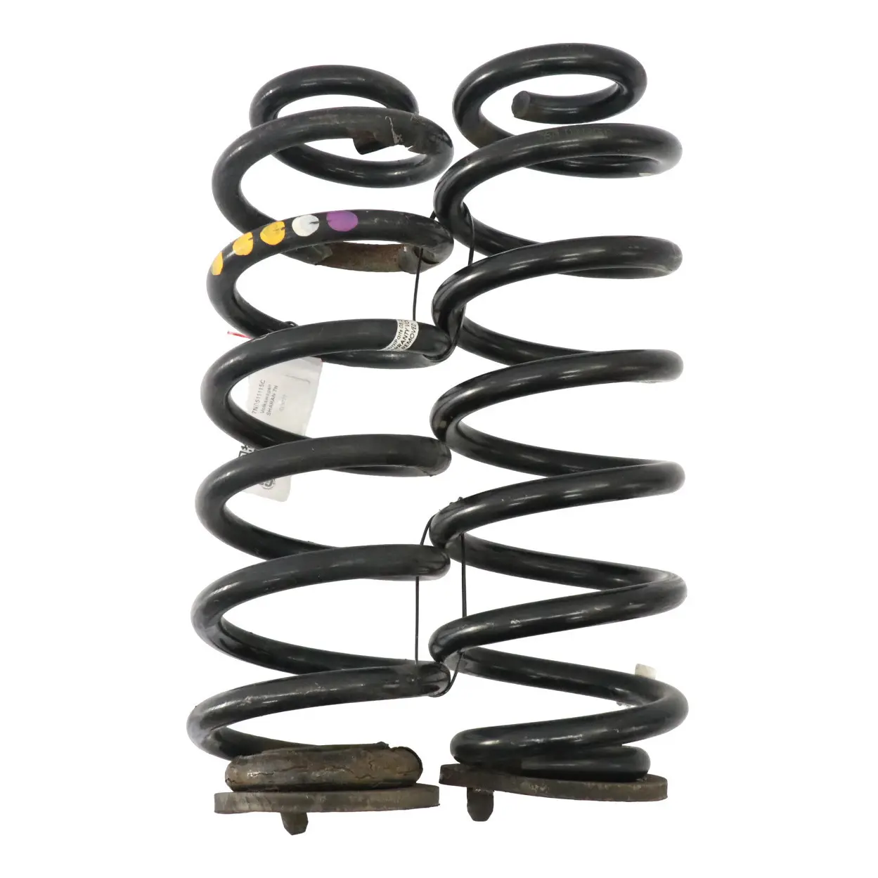 VW Sharan 7N Coil Spring Set Suspension Rear Left Right N/O/S 7N0511115C