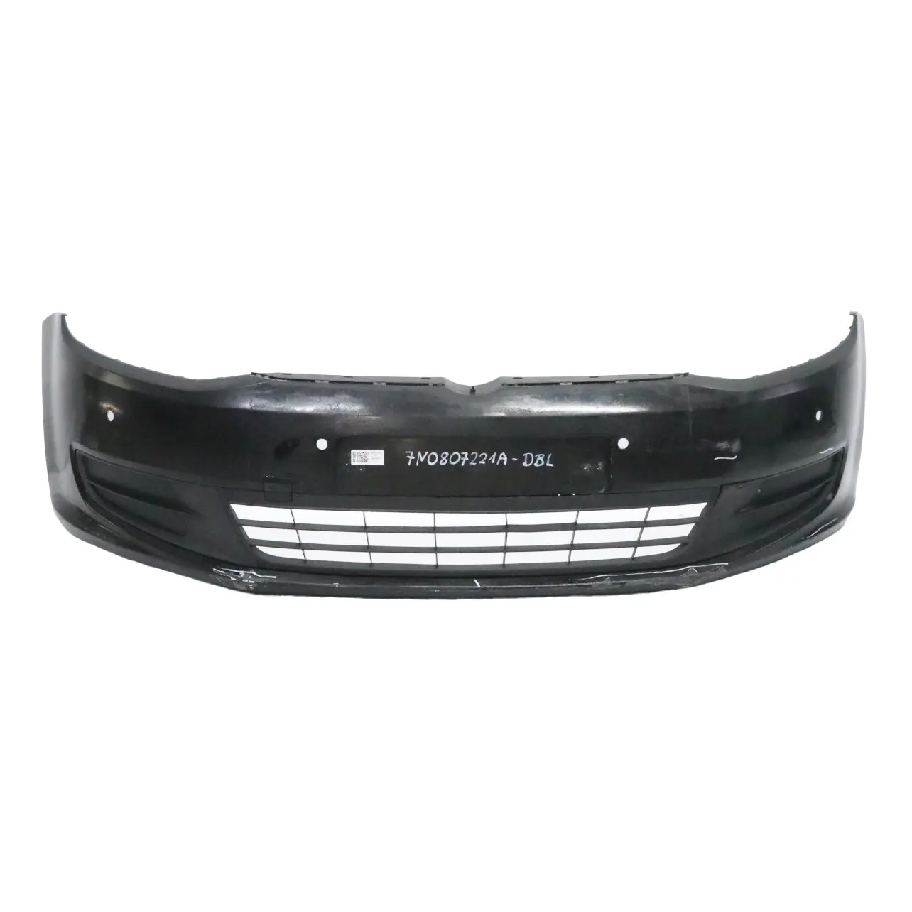 Front Bumper Volkswagen VW Sharan 7N Front Trim Panel Cover Deep Black - C9X