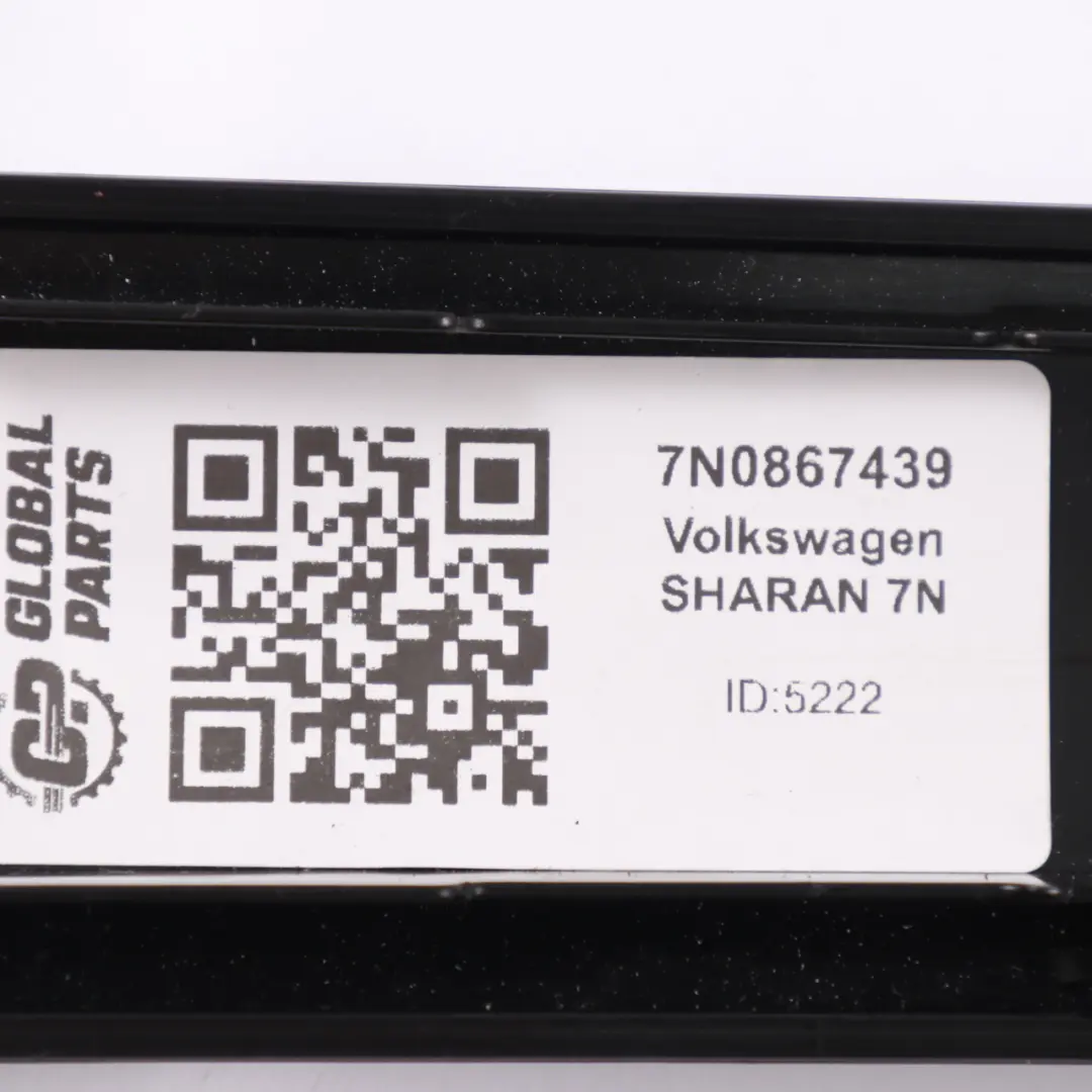 Volkswagen Sharan Türleistenabdeckung Vorne Links Chrom 7N0867439