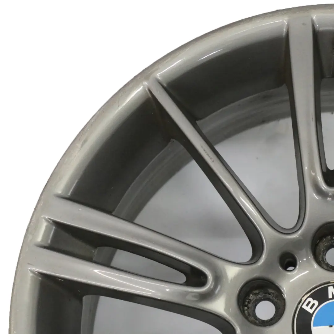 BMW E90 E91 E92 Gris Delantero Llanta aleación 18" 8J ET:34 M Spider Spoke 193