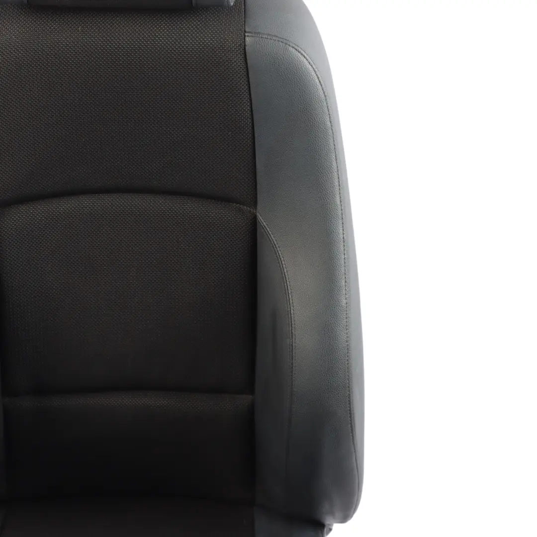 BMW E81 M Sport Front Right O/S Black Cloth / Imitation Leather Interior Seat