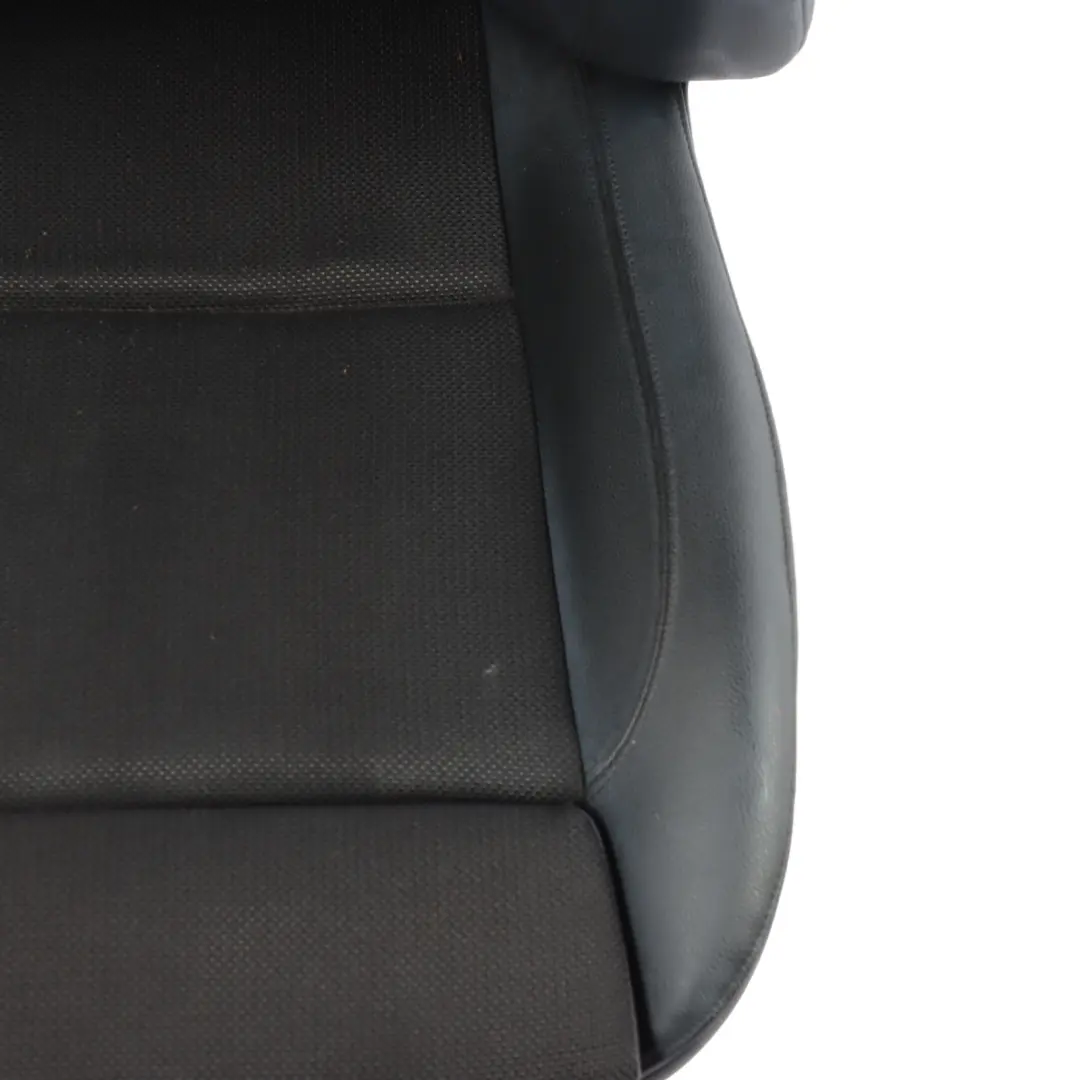 BMW E81 M Sport Front Right O/S Black Cloth / Imitation Leather Interior Seat