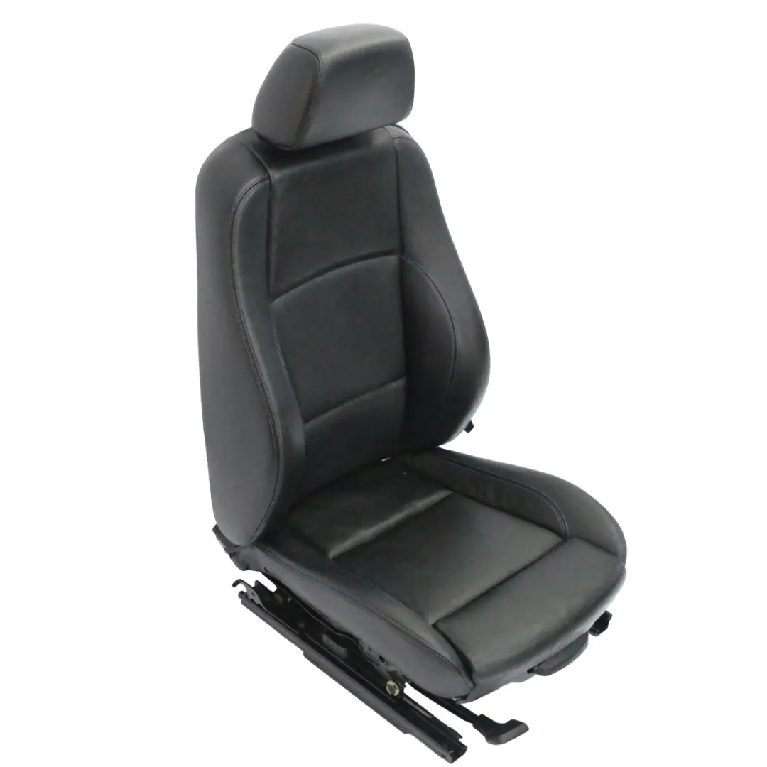 BMW E88 Convertible M Sport Heated Front Seat Left N/S Leather Boston Black Blue