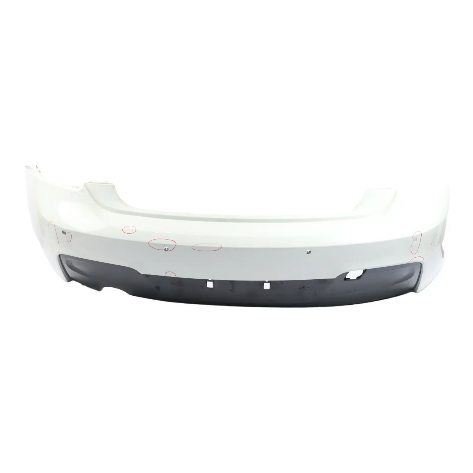 BMW F20 F21 M Sport Rear Bumper Trim Panel PDC Alpinweiss White 3 - 300