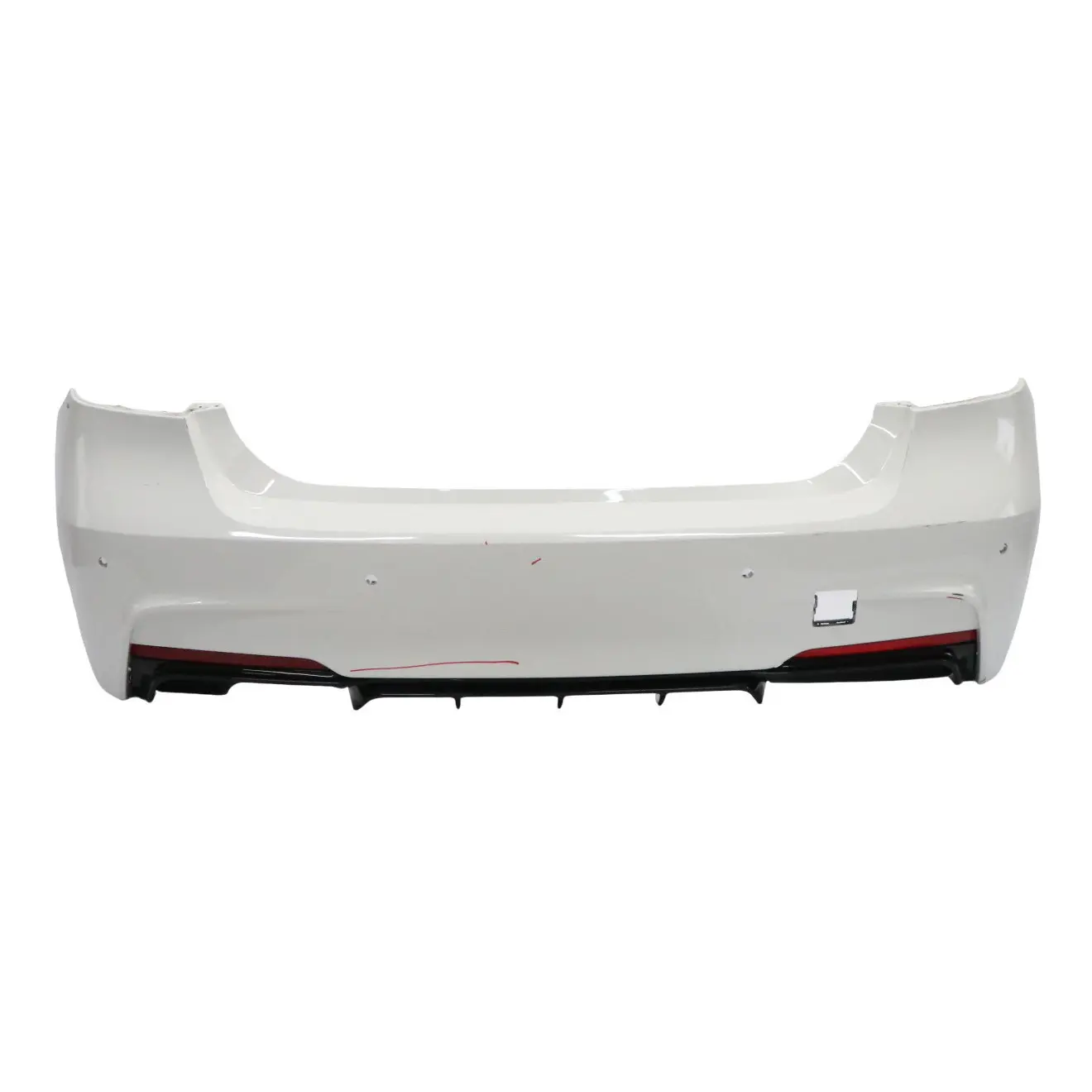 BMW F30 M Sport Rear Bumper Trim Panel PDC Alpinweiss 3 Alpine White - 300