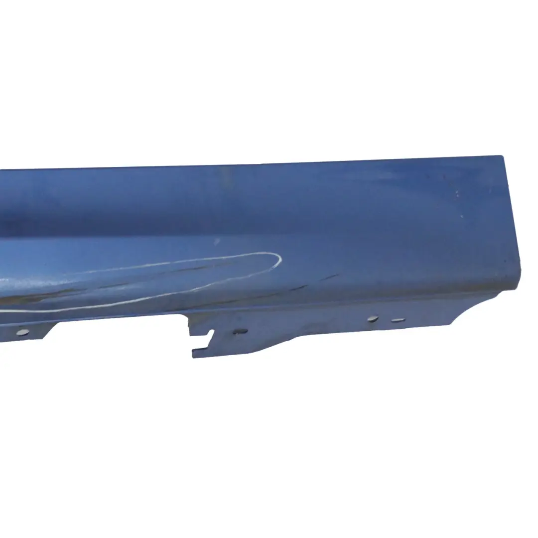 BMW F21 F22 M Sport Sill Strip Side Skirt Right O/S Estoril Blue Metallic - B45