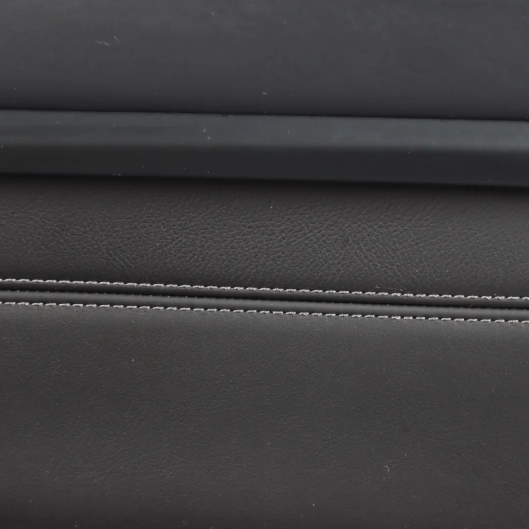 BMW F80 M3 Front Right O/S Door Card Trim Panel Leather Merino Black