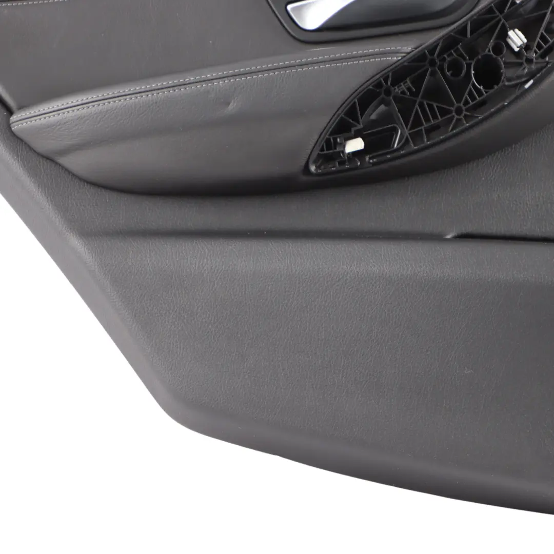 BMW F80 M3 Door Card Lining Panel Rear Left N/S Leather Merino Black 8057427