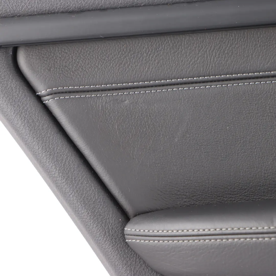 BMW F80 M3 Door Card Lining Panel Rear Left N/S Leather Merino Black 8057427