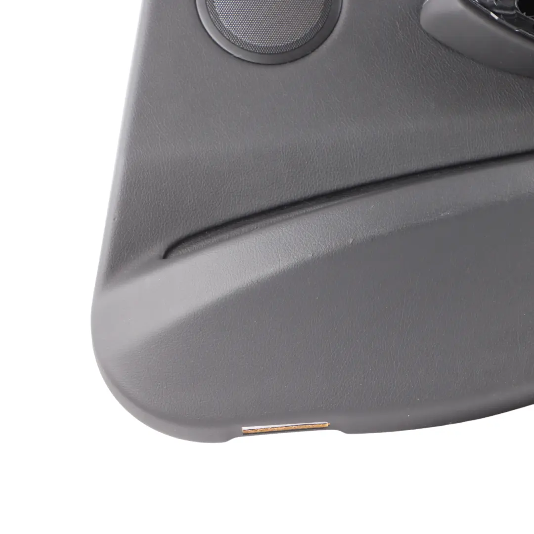 BMW F80 M3 Door Card Lining Panel Rear Right O/S Leather Merino Black 8057472