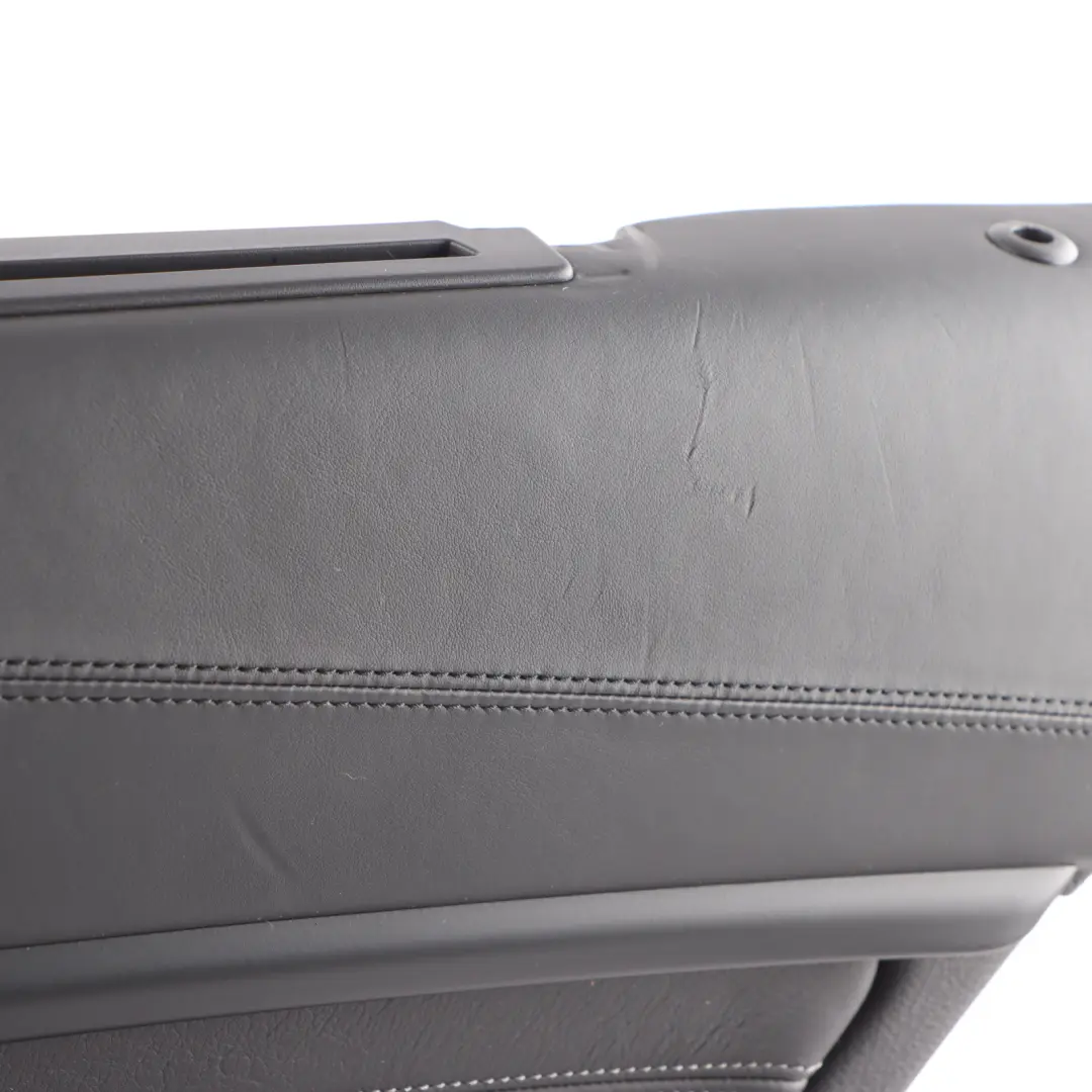 BMW F80 M3 Door Card Lining Panel Rear Right O/S Leather Merino Black 8057472