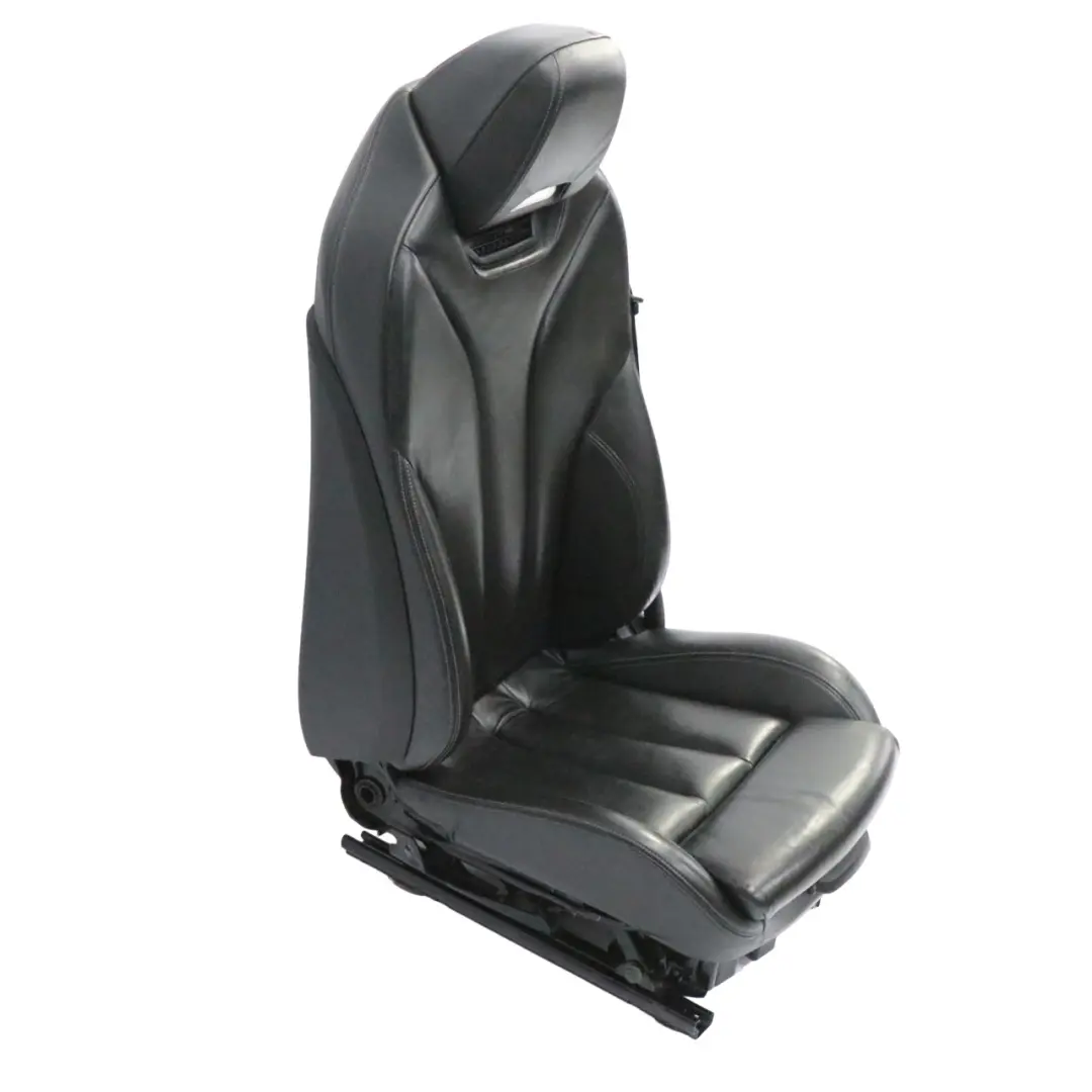 BMW F83 M4 Convertible Heated Front Left N/S Seat Leather Merino Black Memory