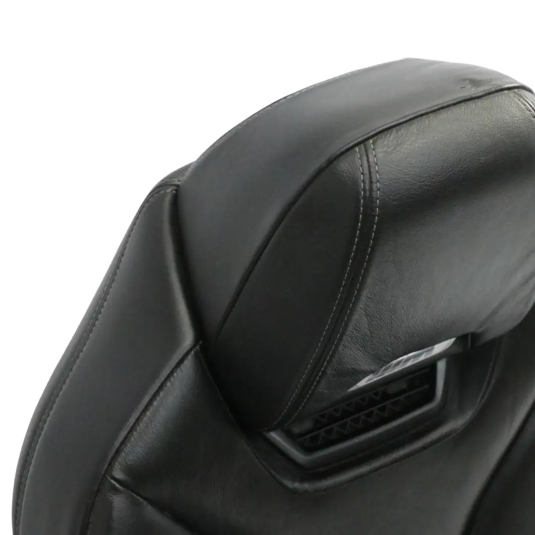 BMW F83 M4 Convertible Heated Front Left N/S Seat Leather Merino Black Memory