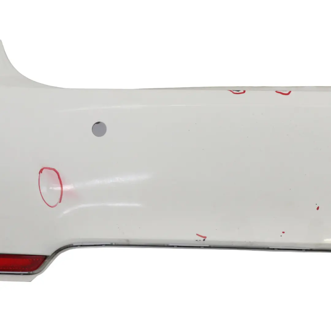 BMW F32 F33 M Sport Rear Bumper Trim Panel PDC Alpinweiss Alpine White - 300