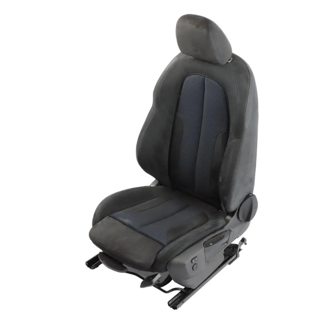 BMW F48 Front Left N/S Seat Sport Heated Fabric Micro Hex. Alcantara Lumbar