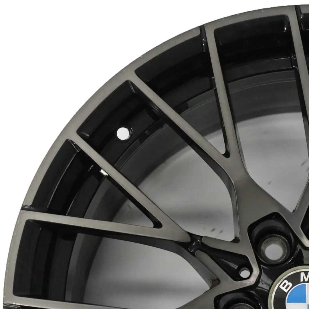 Llanta de aleación BMW F87 LCI M2 19" 9J ET:29 Y-spoke 788M Jet Black 8073847