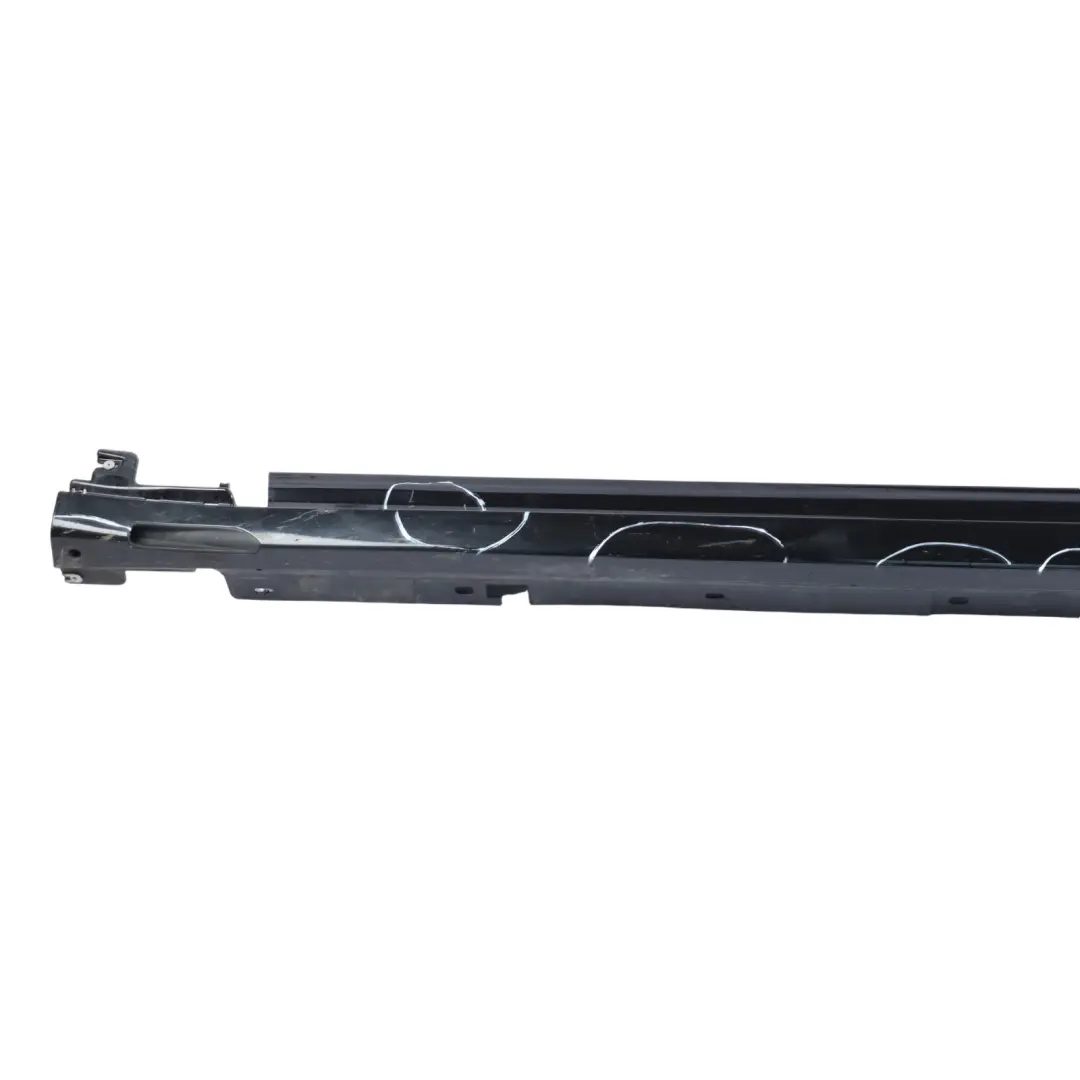 BMW X3 G01 Side Skirt Left N/S M Sport Sill Strip Cover Trim Black Sapphire 475