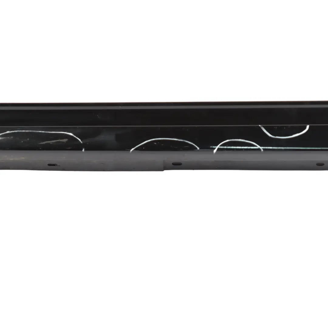 BMW X3 G01 Side Skirt Left N/S M Sport Sill Strip Cover Trim Black Sapphire 475