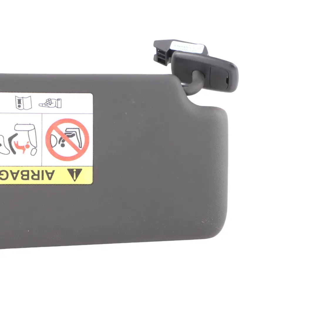 BMW G20 G21 Sun Visor Left N/S Sunvisor Headliner Mirror Panel Black 8092731