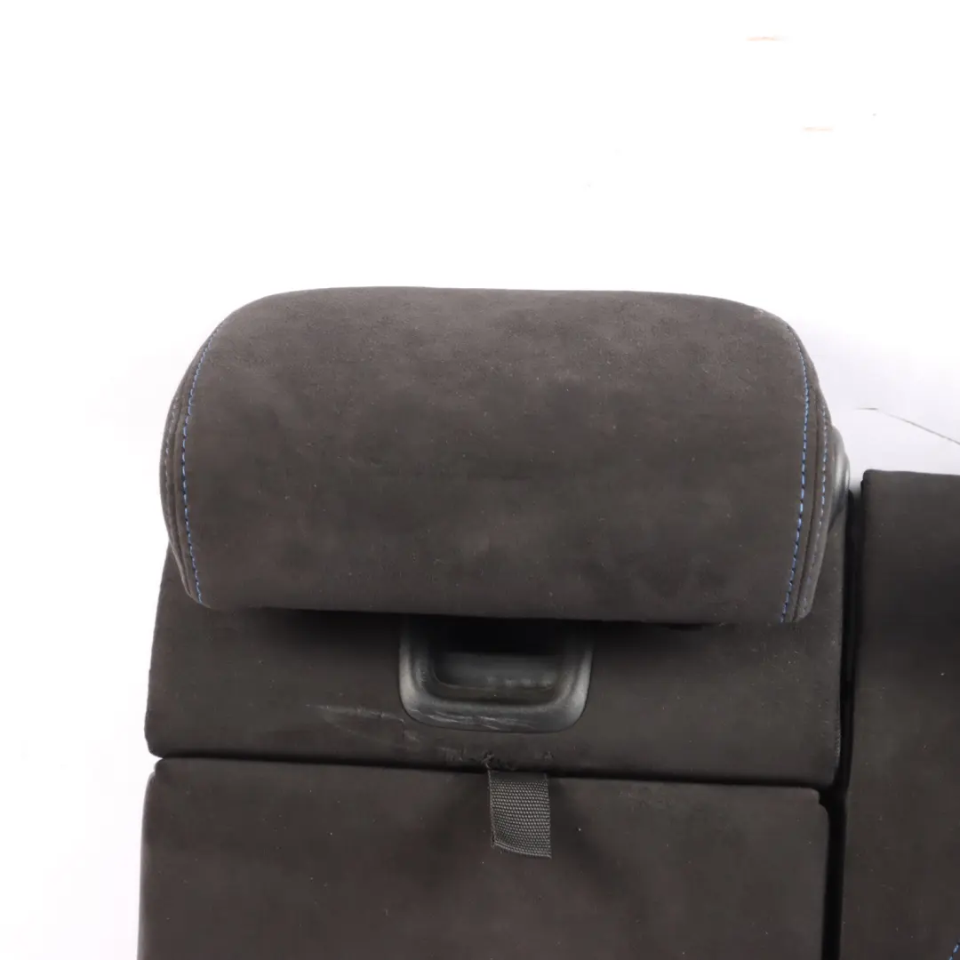 BMW F44 M135i Rear Left N/S Backrest Interior Cloth Trigon Alcantara Black