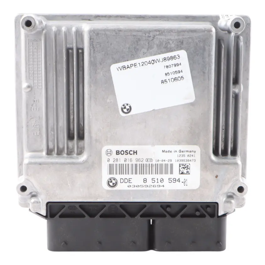 BMW X3 E83 LCI 2.0d N47 177HP Unidad Control Motor ECU DDE 8506373 Automático