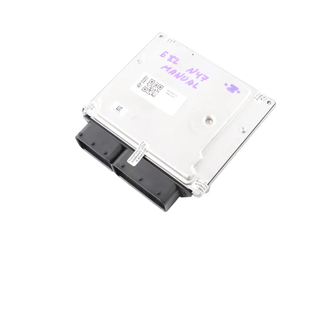 ECU BMW E81 E82 E88 118d Diesel N47 Engine Control Unit Manual 8518167 