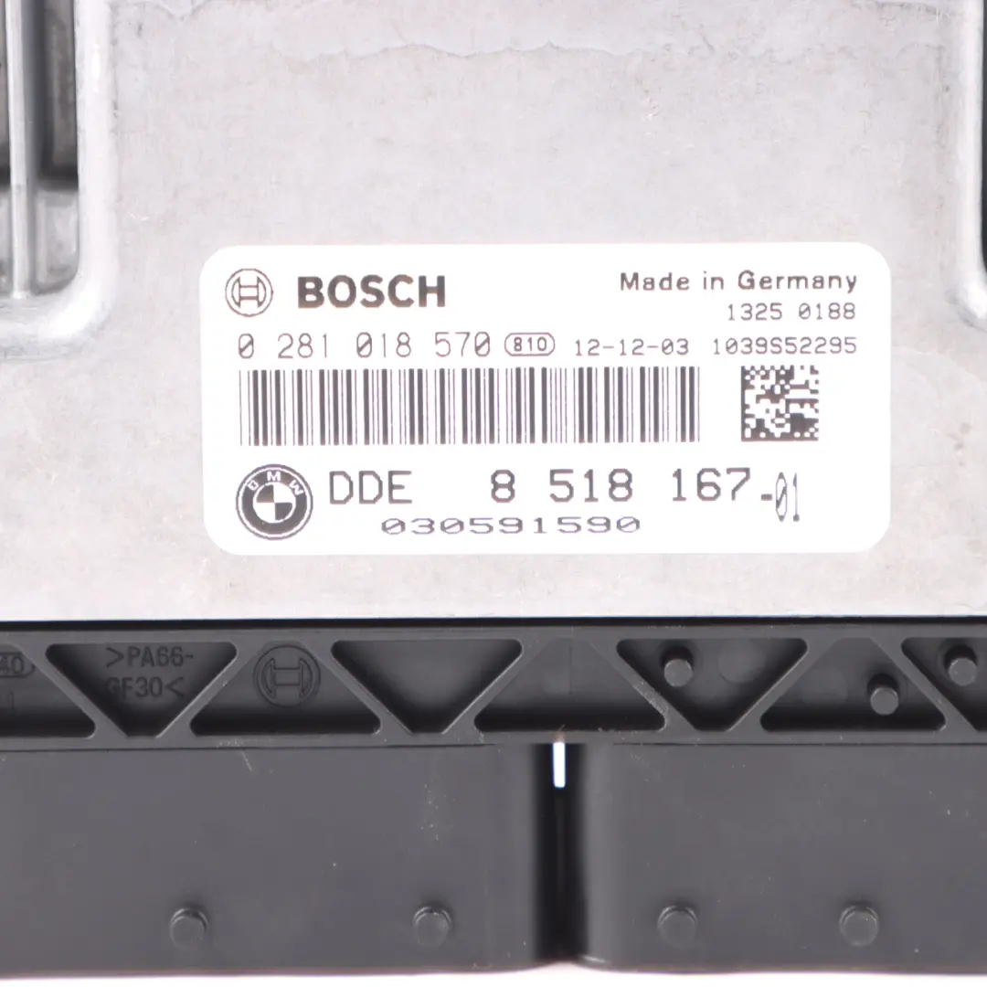 ECU BMW E81 E82 E88 118d Diesel N47 Engine Control Unit Manual 8518167 