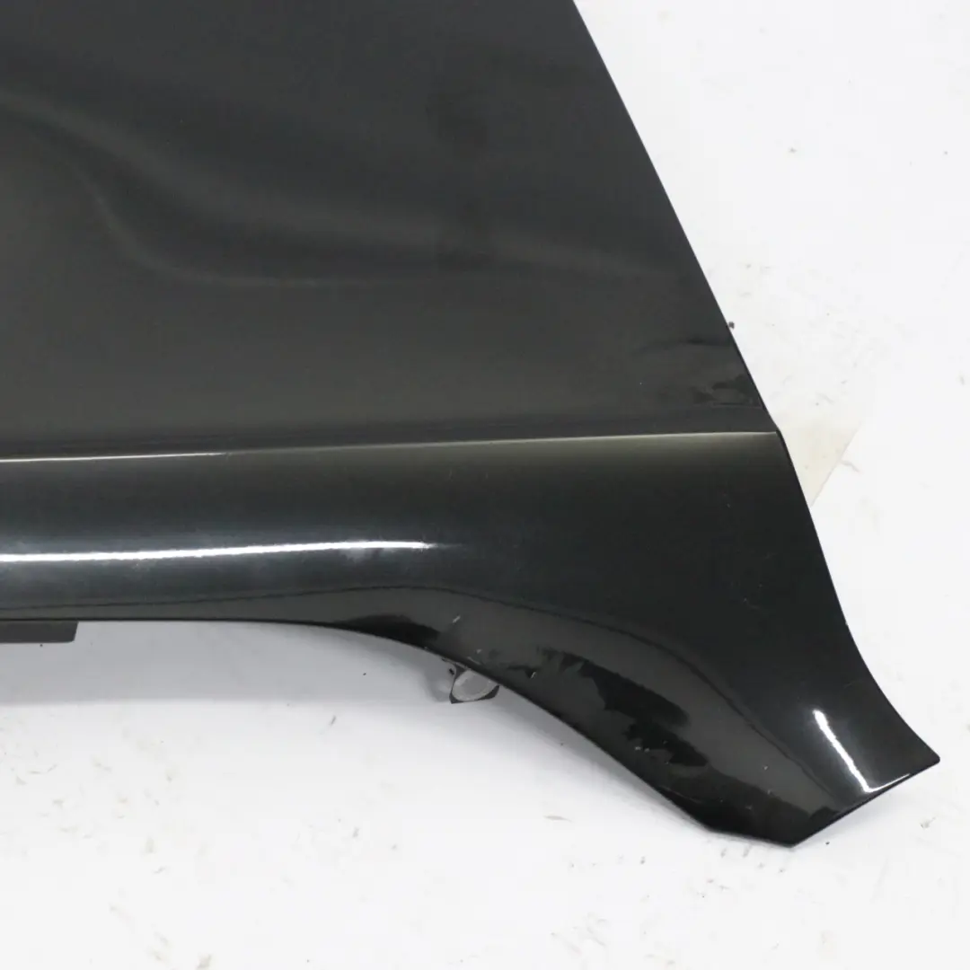 Audi A4 B8 Panel Lateral Delantero Derecho Tapa Guardabarros Negro - LY9B