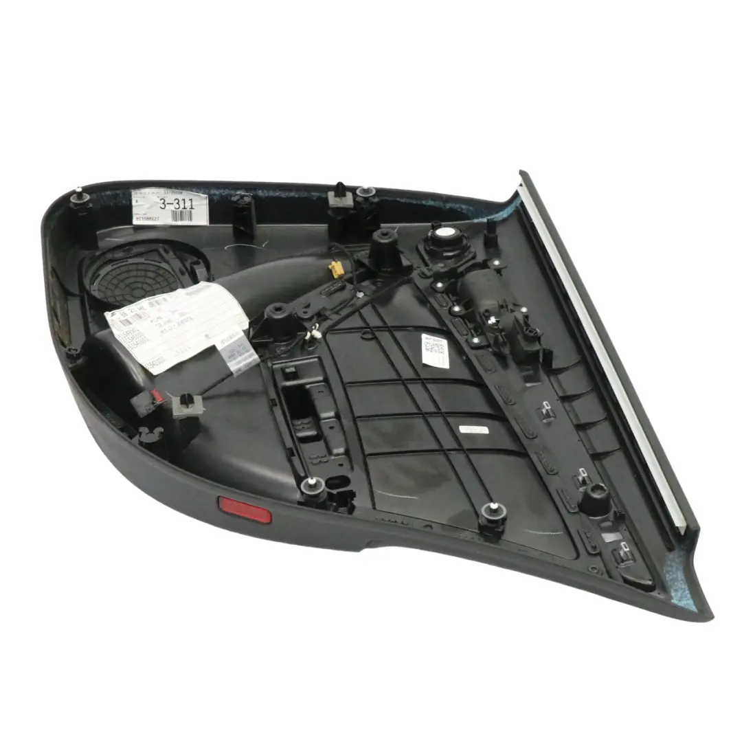 Audi A4 B8 Door Card Rear Left N/S Lining Trim Panel Black