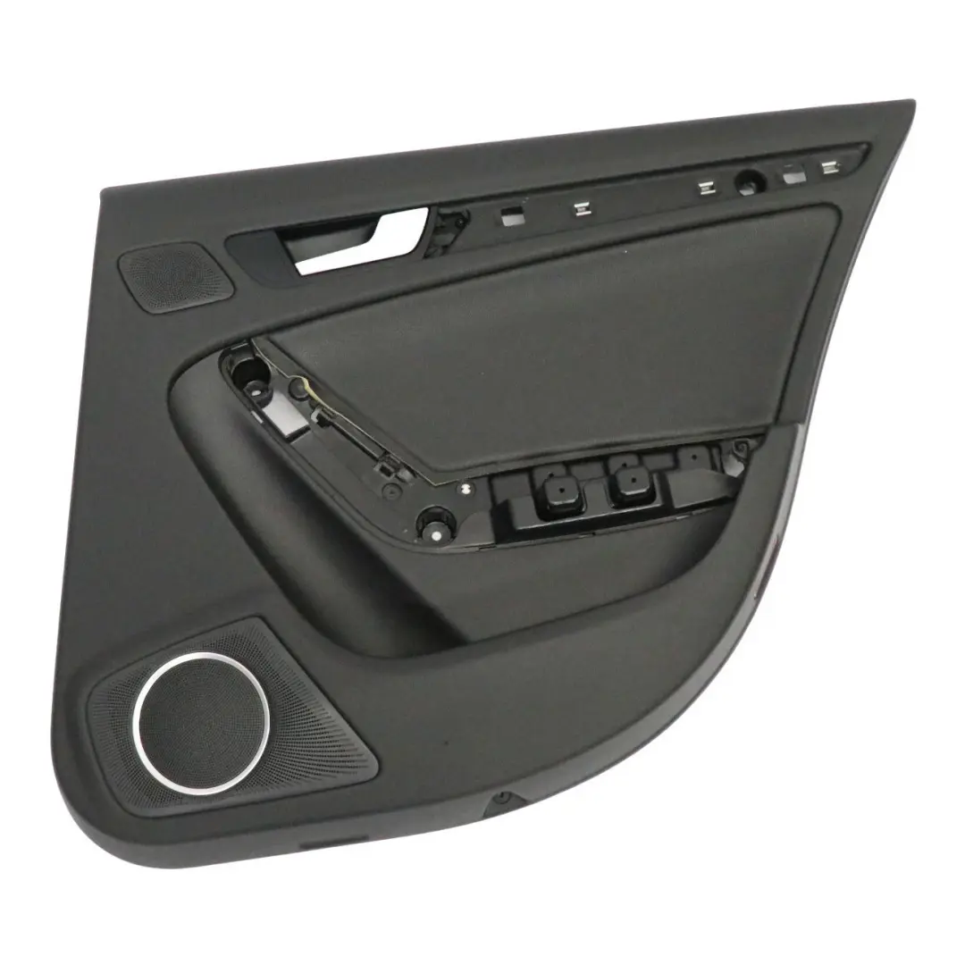 Audi A4 B8 Door Card Rear Right O/S Lining Trim Panel Black