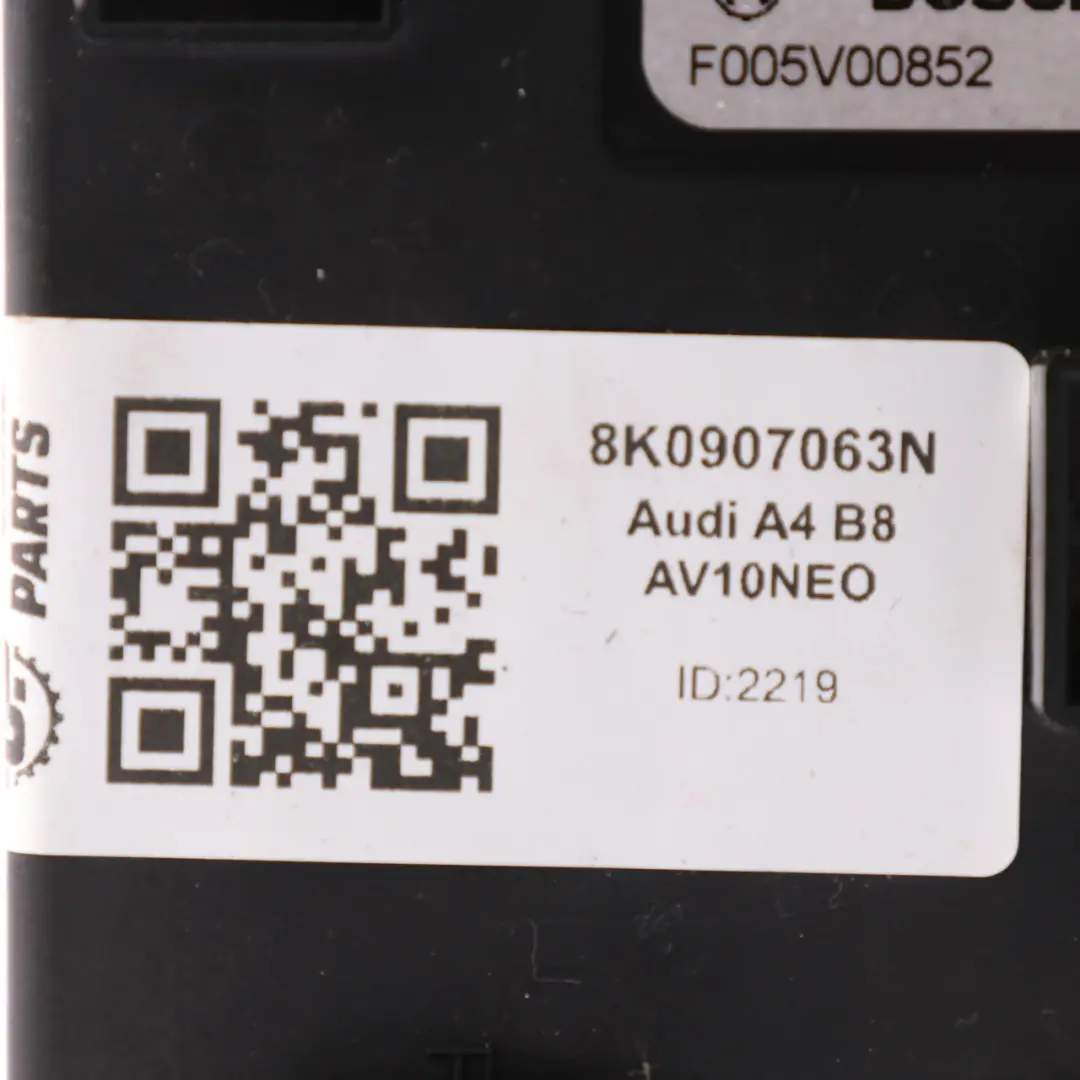 Audi A4 B8 Sterownik Moduł Komfortu BCM ECU 8K0907063N