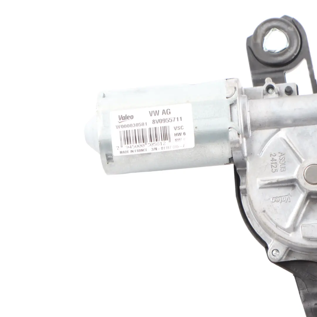 Motor limpiaparabrisas Audi A3 8V Unidad trasero ventana trasera 8V0955711