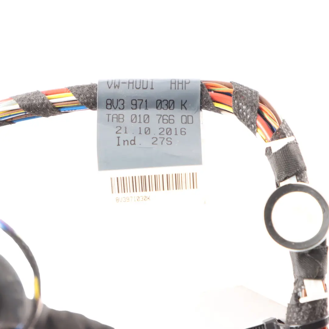 Audi A3 S3 8V Door Wiring Front Left N/S Passenger Side Harness Loom 8V3971030K