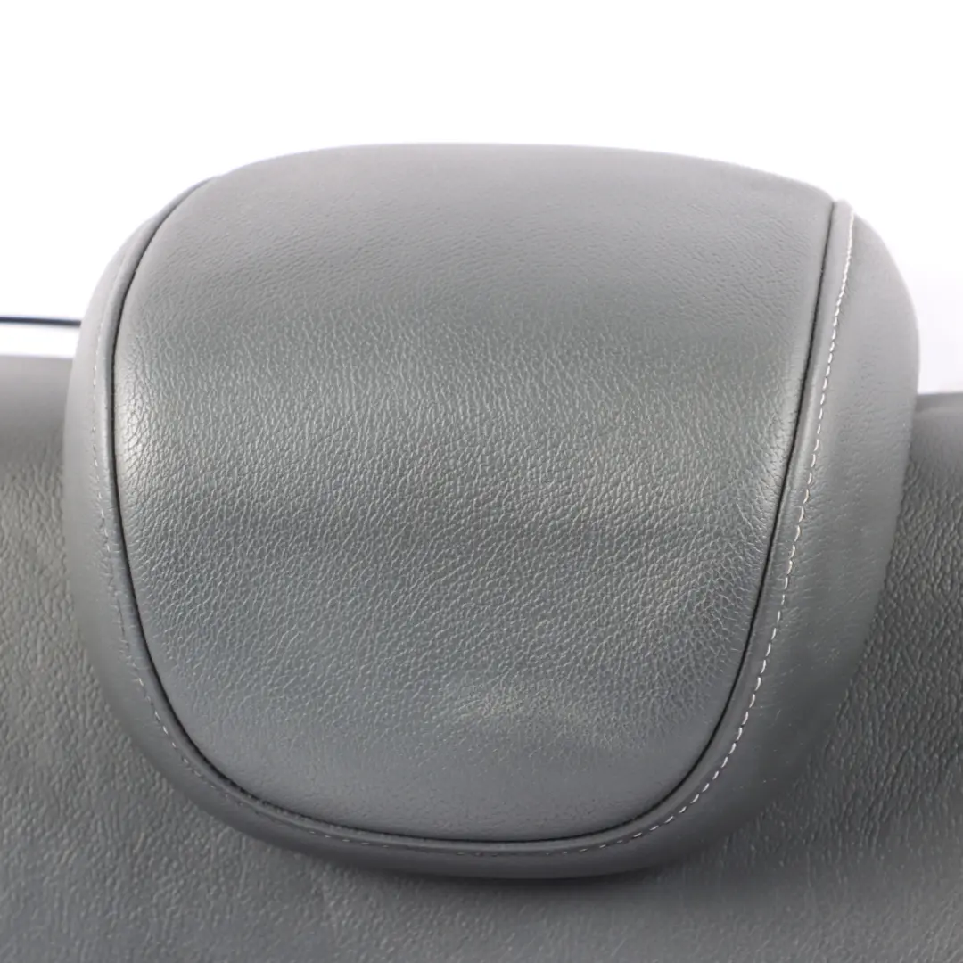 Audi A1 8X Seat Backrest Cover Rear Left N/S Black Leather Fabric 8X4885805A