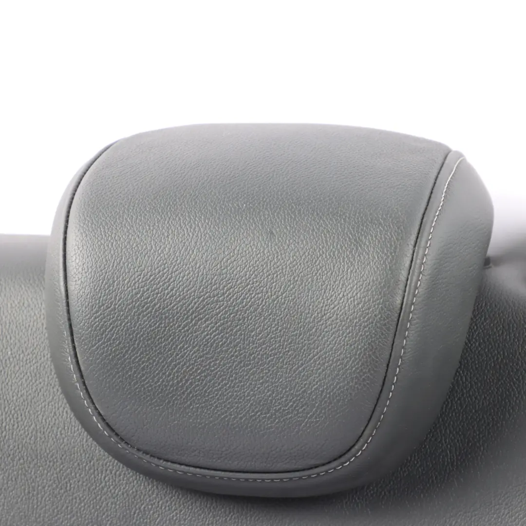 Audi A1 8X Seat Backrest Cover Rear Right O/S Black Leather Fabric 8X4885806A