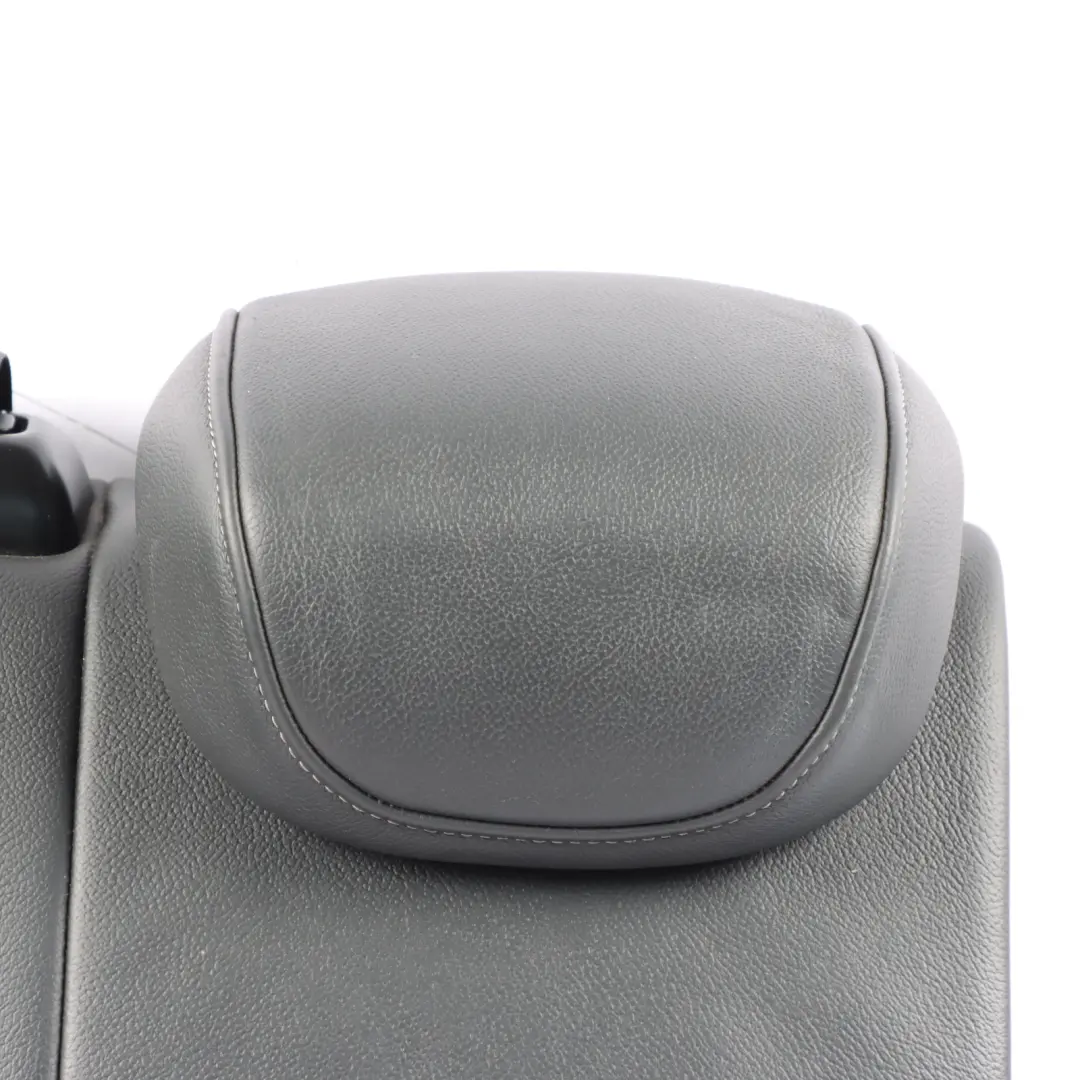 Audi A1 8X Seat Backrest Cover Rear Right O/S Black Leather Fabric 8X4885806A