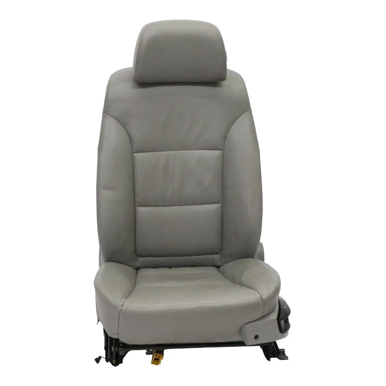 BMW E60 E61 LCI Asiento Delantero Izquierdo Cuero Interior Gris Dakota