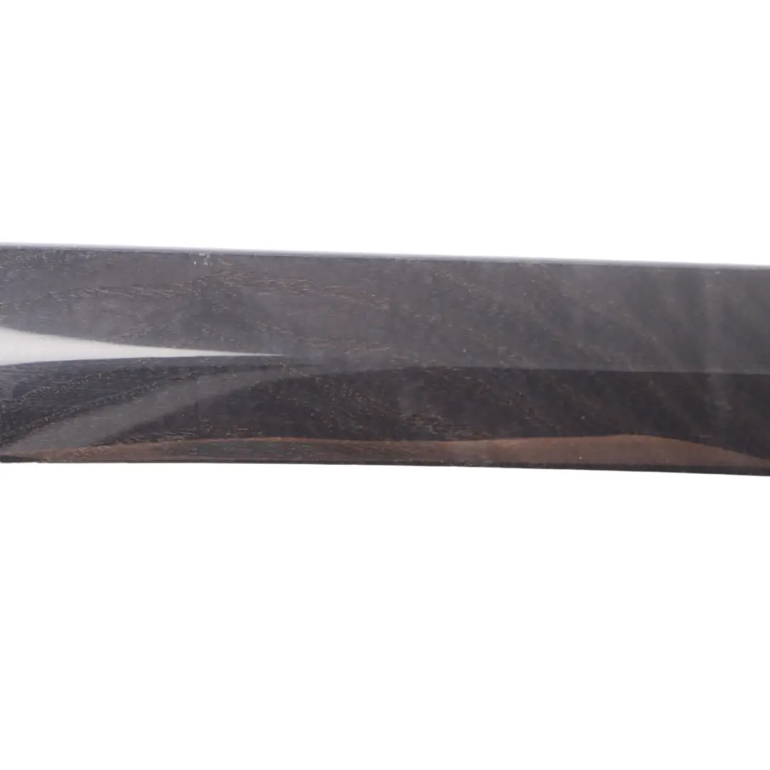 BMW F07 GT Door Strip Interior Trim Rear Right O/S Cover Panel Ash Wood 9156247