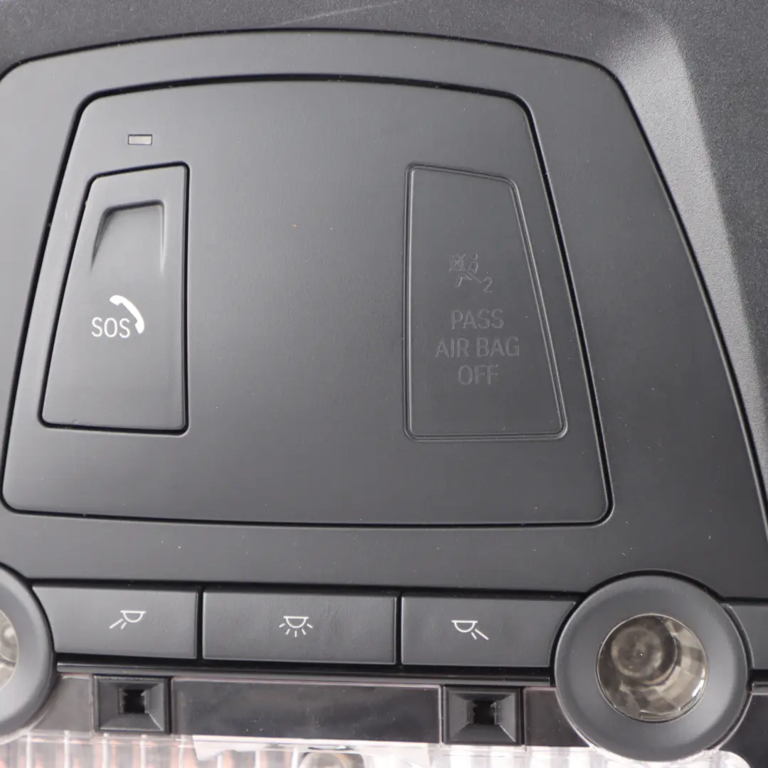 Front Interior Switch Panel Reading Lamp Black BMW F10 X3 F25 X4 F26 - SKU 9276230-4 - Part number 9305432
