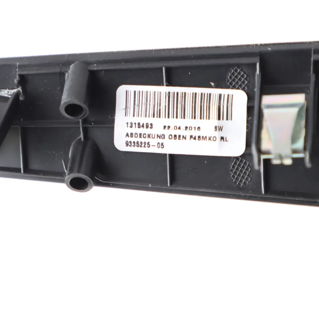 BMW X1 F48 Dashboard Right O/S Centre Console Cover Trim Panel Black 9335225