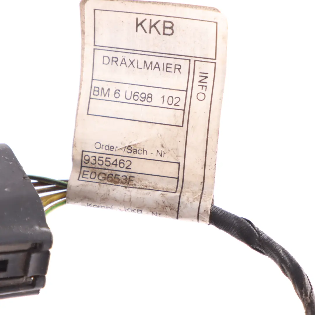 BMW X5 F15 Bumper PDC Rear Wiring Loom Parking Sensor Cable 9355462