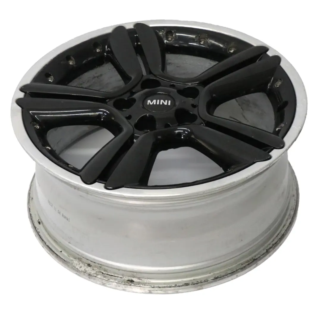 Mini R60 R61 Silber Alu Felge Alufelge 18" ET:52 7,5J 5 Star Double Spoke 127 