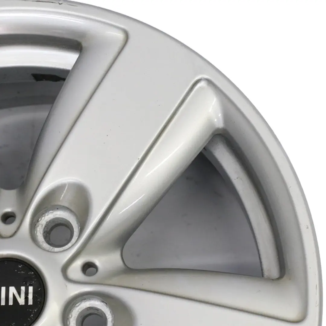 Mini R60 R61 Silver Llanta aleación 16" 6,5J ET:46 5 Star Air Spoke 140 9811729