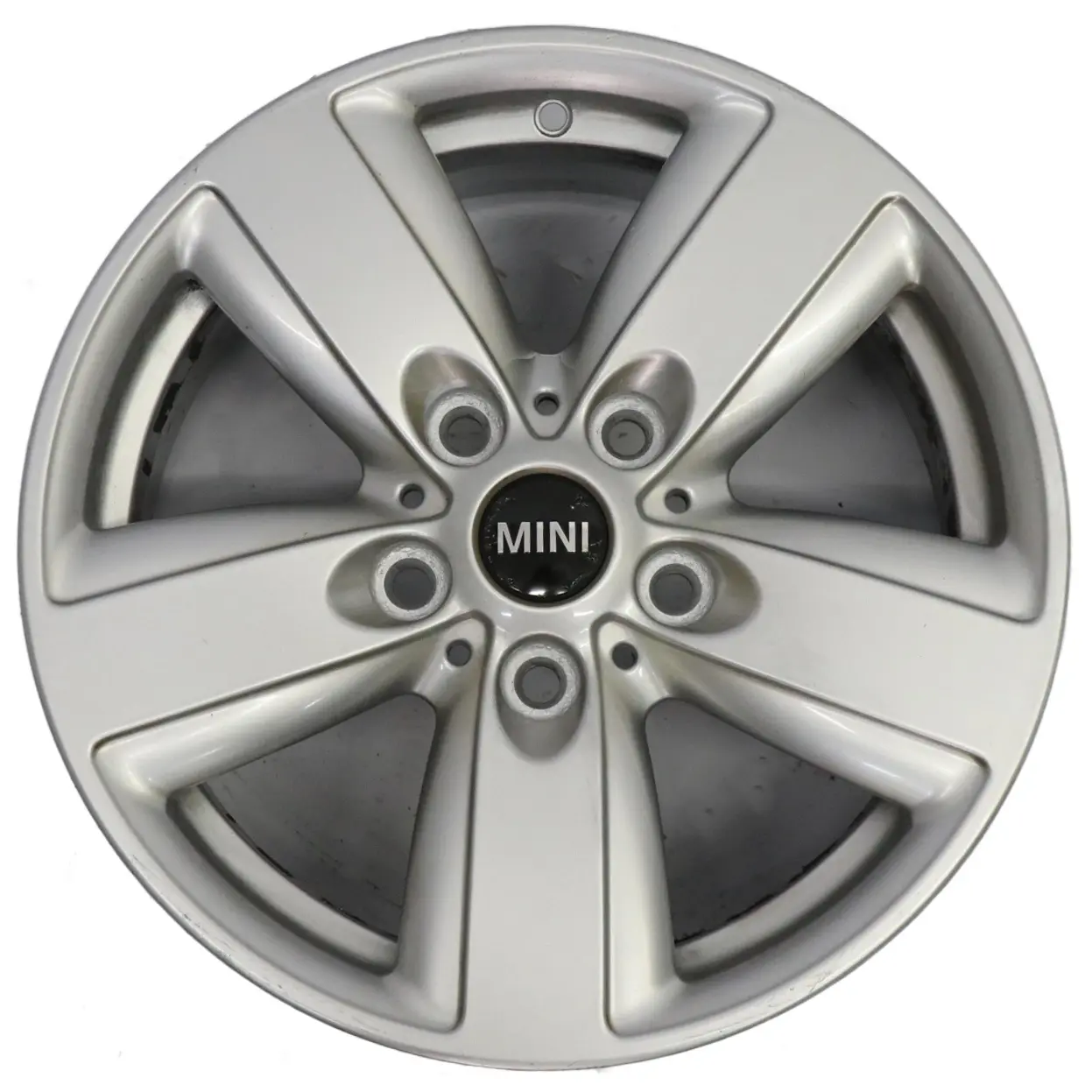 Mini R60 Silberne Leichtmetallfelge 16" 6,5J ET:46 5 Star Air Spoke 140 9811729