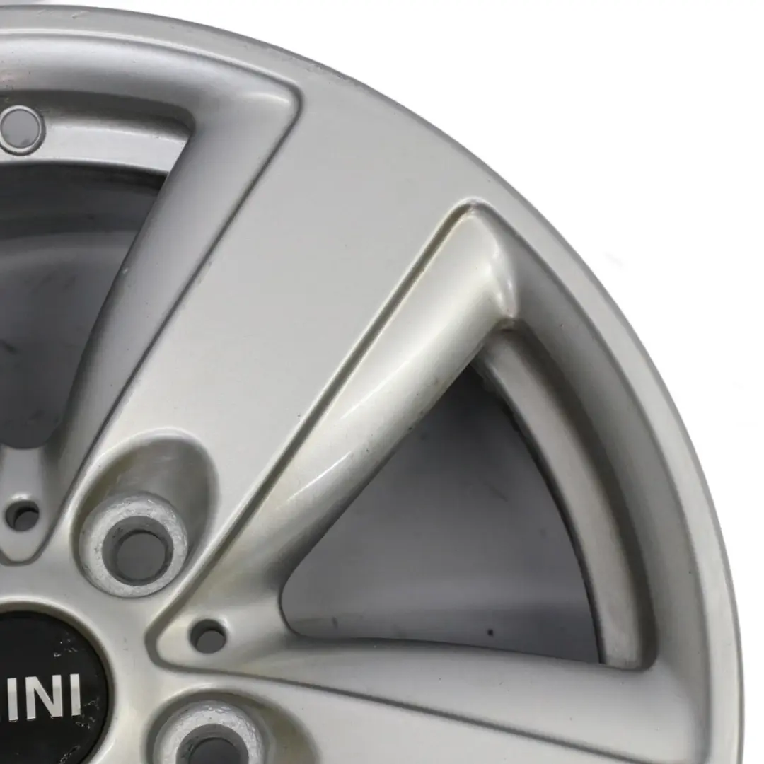 Mini R60 R61 Silver Llanta aleación 16" 6,5J ET:46 5 Star Air Spoke 140 9811729