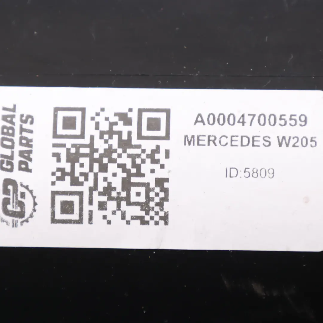 Mercedes W205 M274 M264 Filtro carbón activado Control emisiones A0004700559