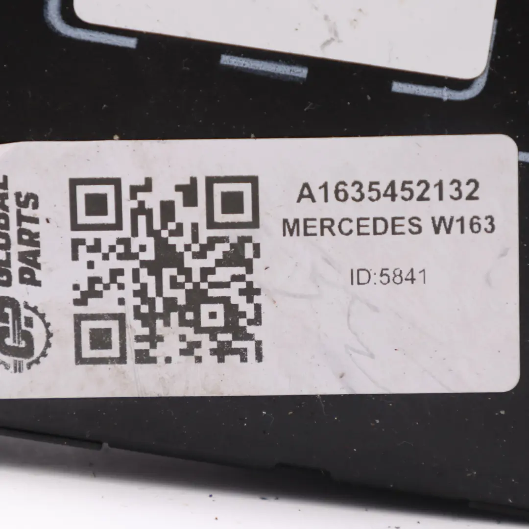 Mercedes ML W163 Unidad Módulo Asiento Delantero Izquierdo Derecho A1635452132