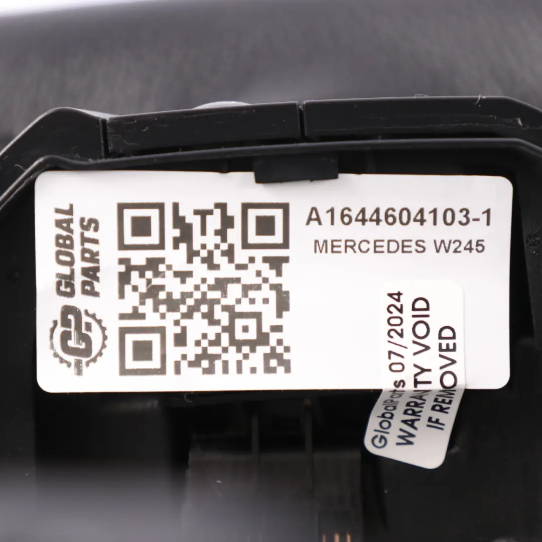 Mercedes W245 NEU Schwarz Leder Lederlenkrad Leder Lenkrad Multifunktion