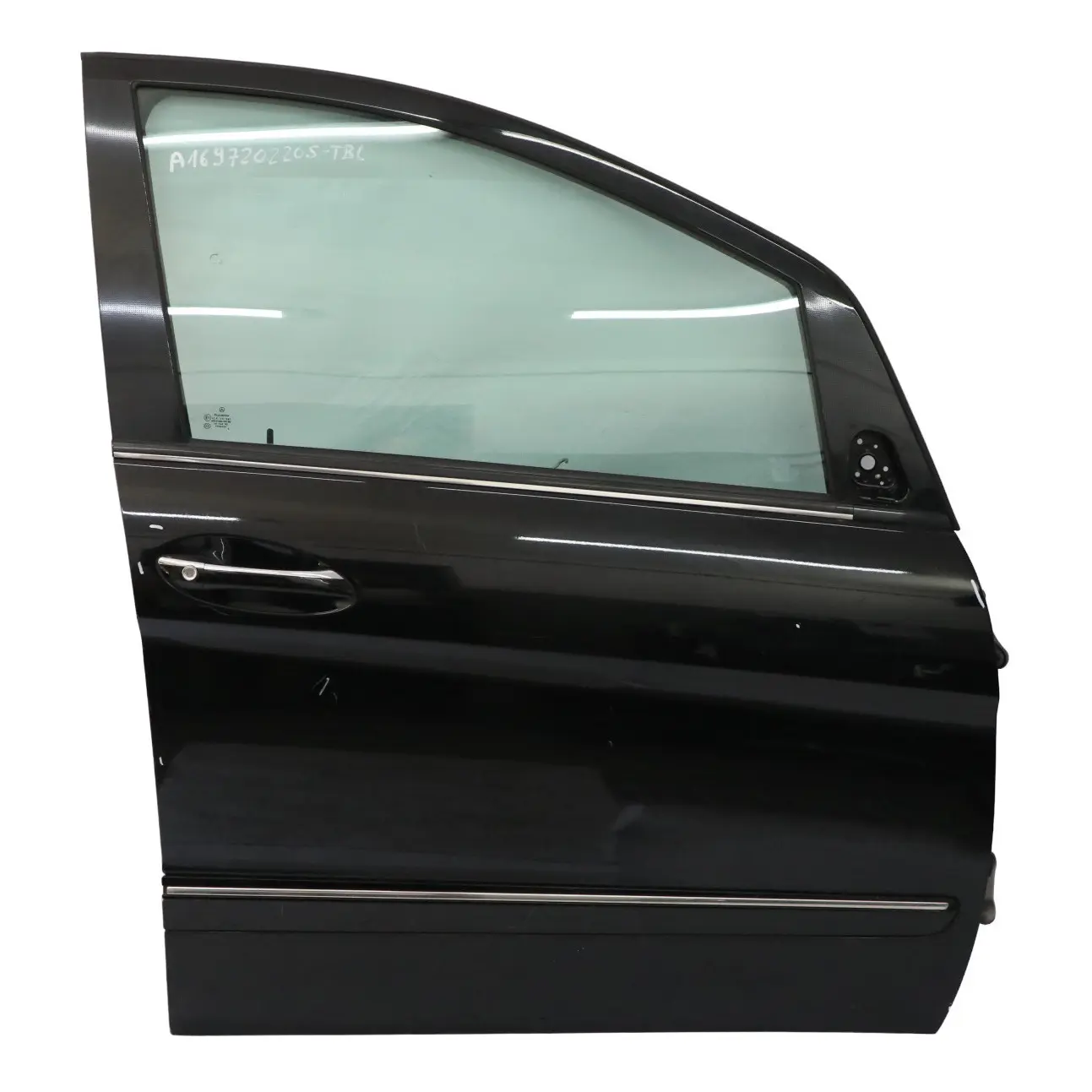 Mercedes W169 Door Front Right O/S Tropical Black Metallic - 160